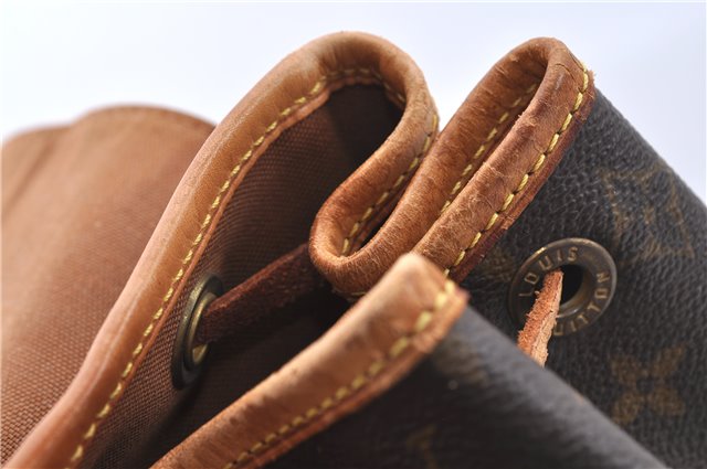 Authentic Louis Vuitton Monogram Montsouris MM Backpack M51136 LV 4484B