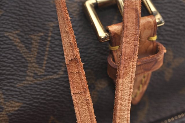 Authentic Louis Vuitton Monogram Montsouris MM Backpack M51136 LV 4484B