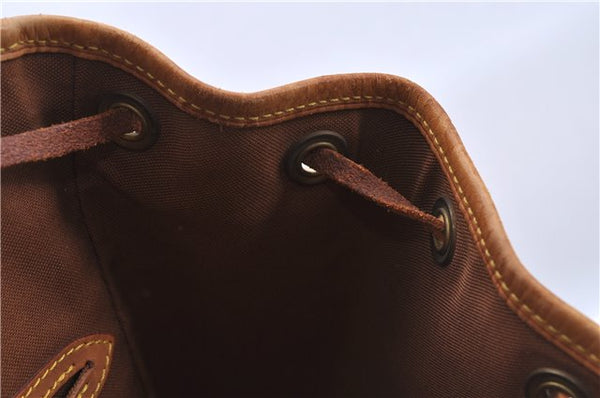 Authentic Louis Vuitton Monogram Montsouris MM Backpack M51136 LV 4484B