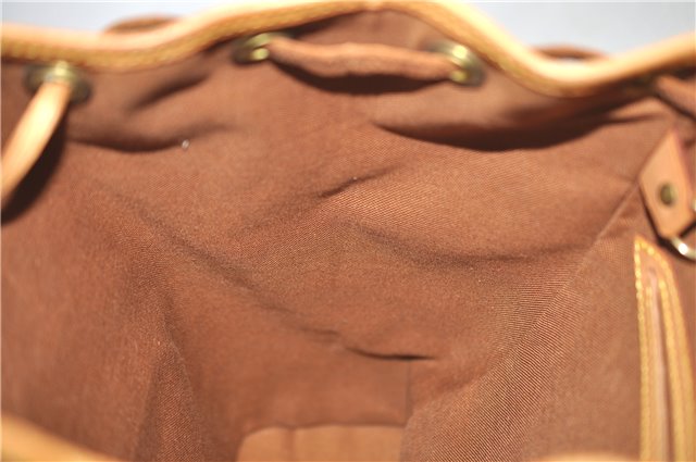 Authentic Louis Vuitton Monogram Montsouris MM Backpack M51136 LV 4484B