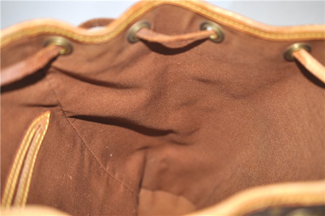 Authentic Louis Vuitton Monogram Montsouris MM Backpack M51136 LV 4484B