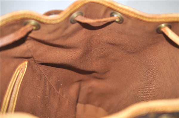 Authentic Louis Vuitton Monogram Montsouris MM Backpack M51136 LV 4484B