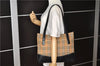 Authentic BURBERRY Nova Check Shoulder Tote Bag Canvas Leather Brown Beige 4484F