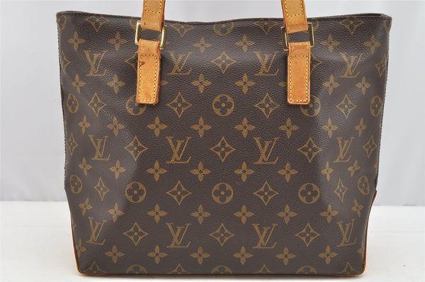 Authentic Louis Vuitton Monogram Cabas Piano Shoulder Tote Bag M51148 Junk 4484I