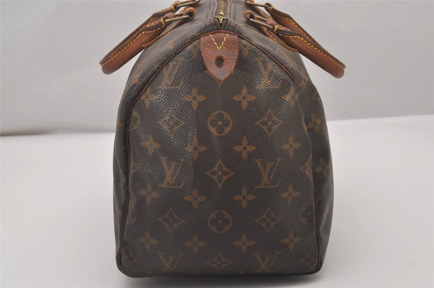 Authentic Louis Vuitton Monogram Speedy 30 Hand Boston Bag M41526 Junk 4485I