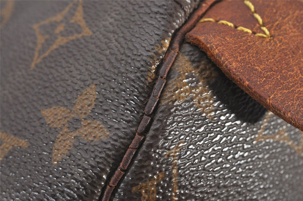 Authentic Louis Vuitton Monogram Speedy 30 Hand Boston Bag M41526 Junk 4485I