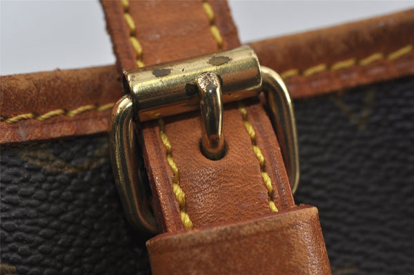 Authentic Louis Vuitton Monogram Bucket PM Shoulder Tote Bag M42238 Junk 4487I