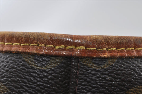 Authentic Louis Vuitton Monogram Bucket PM Shoulder Tote Bag M42238 Junk 4487I