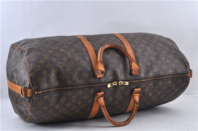 Auth LOUIS VUITTON Monogram Keepall Bandouliere 60 Boston Bag M41412 LV 4488C