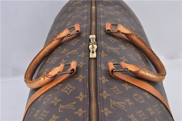 Auth LOUIS VUITTON Monogram Keepall Bandouliere 60 Boston Bag M41412 LV 4488C