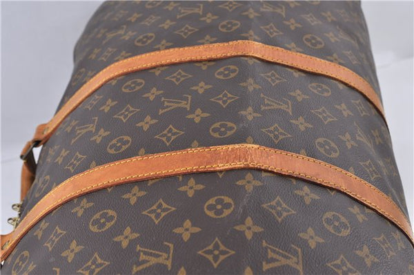 Auth LOUIS VUITTON Monogram Keepall Bandouliere 60 Boston Bag M41412 LV 4488C