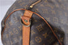 Auth LOUIS VUITTON Monogram Keepall Bandouliere 60 Boston Bag M41412 LV 4488C