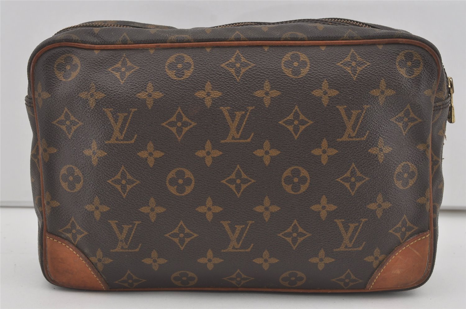 Authentic Louis Vuitton Monogram Trocadero 30 Shoulder Bag M51272 Junk 4489I