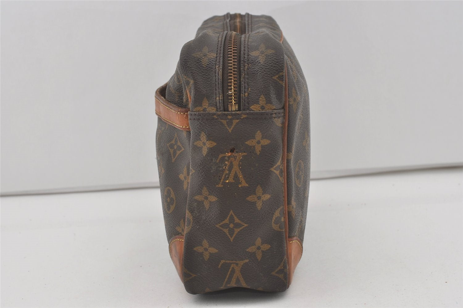 Authentic Louis Vuitton Monogram Trocadero 30 Shoulder Bag M51272 Junk 4489I