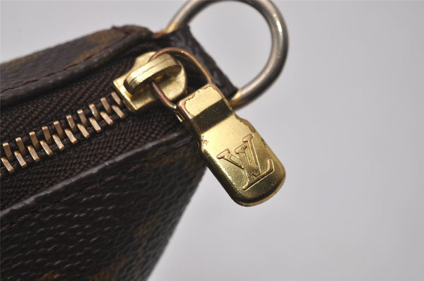 Authentic Louis Vuitton Monogram Pochette Accessoires Shoulder Cross Pouch 4490I