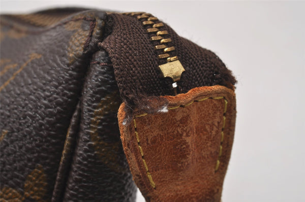 Authentic Louis Vuitton Monogram Pochette Accessoires Shoulder Cross Pouch 4490I