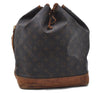 Authentic Louis Vuitton Monogram Noe Shoulder Bag M42224 LV 4491D