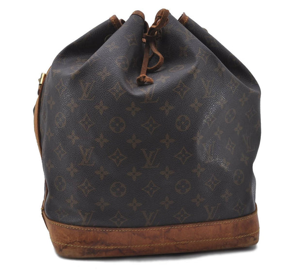 Authentic Louis Vuitton Monogram Noe Shoulder Bag M42224 LV 4491D