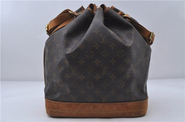 Authentic Louis Vuitton Monogram Noe Shoulder Bag M42224 LV 4491D
