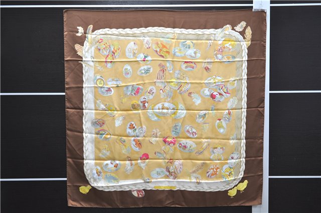 Authentic HERMES Carre 90 Scarf 