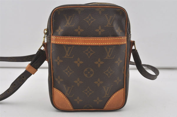 Authentic Louis Vuitton Monogram Danube Shoulder Cross Body Bag M45266 LV 4492I