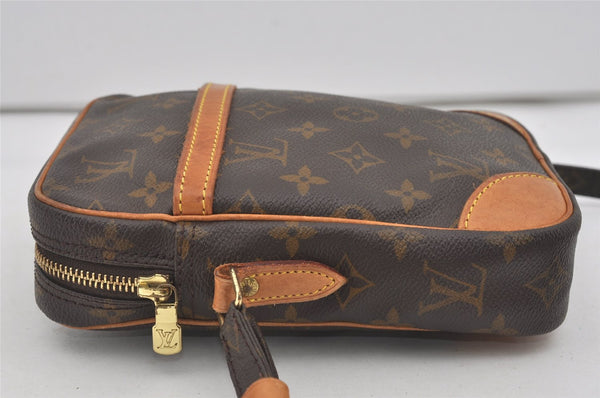 Authentic Louis Vuitton Monogram Danube Shoulder Cross Body Bag M45266 LV 4492I