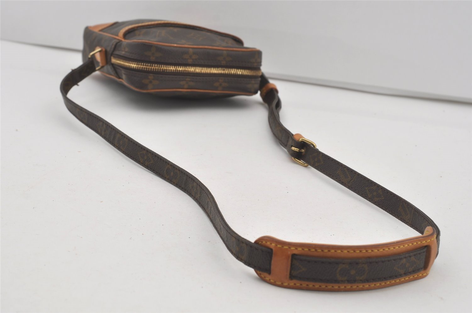 Authentic Louis Vuitton Monogram Danube Shoulder Cross Body Bag M45266 LV 4492I