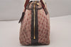 Authentic Louis Vuitton Monogram Mini Sac Marie Kate Hand Bag M92506 Pink 4493I