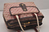 Authentic Louis Vuitton Monogram Mini Sac Marie Kate Hand Bag M92506 Pink 4493I