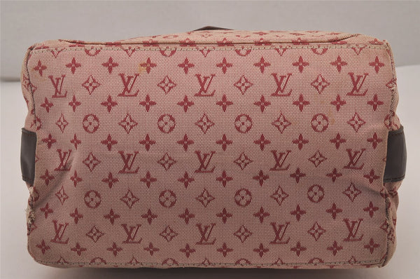 Authentic Louis Vuitton Monogram Mini Sac Marie Kate Hand Bag M92506 Pink 4493I
