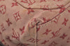 Authentic Louis Vuitton Monogram Mini Sac Marie Kate Hand Bag M92506 Pink 4493I
