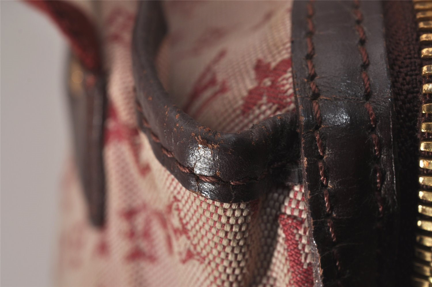 Authentic Louis Vuitton Monogram Mini Sac Marie Kate Hand Bag M92506 Pink 4493I