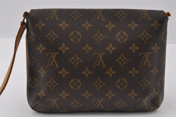 Authentic Louis Vuitton Monogram Musette Tango M51388 Shoulder Bag Junk 4494I