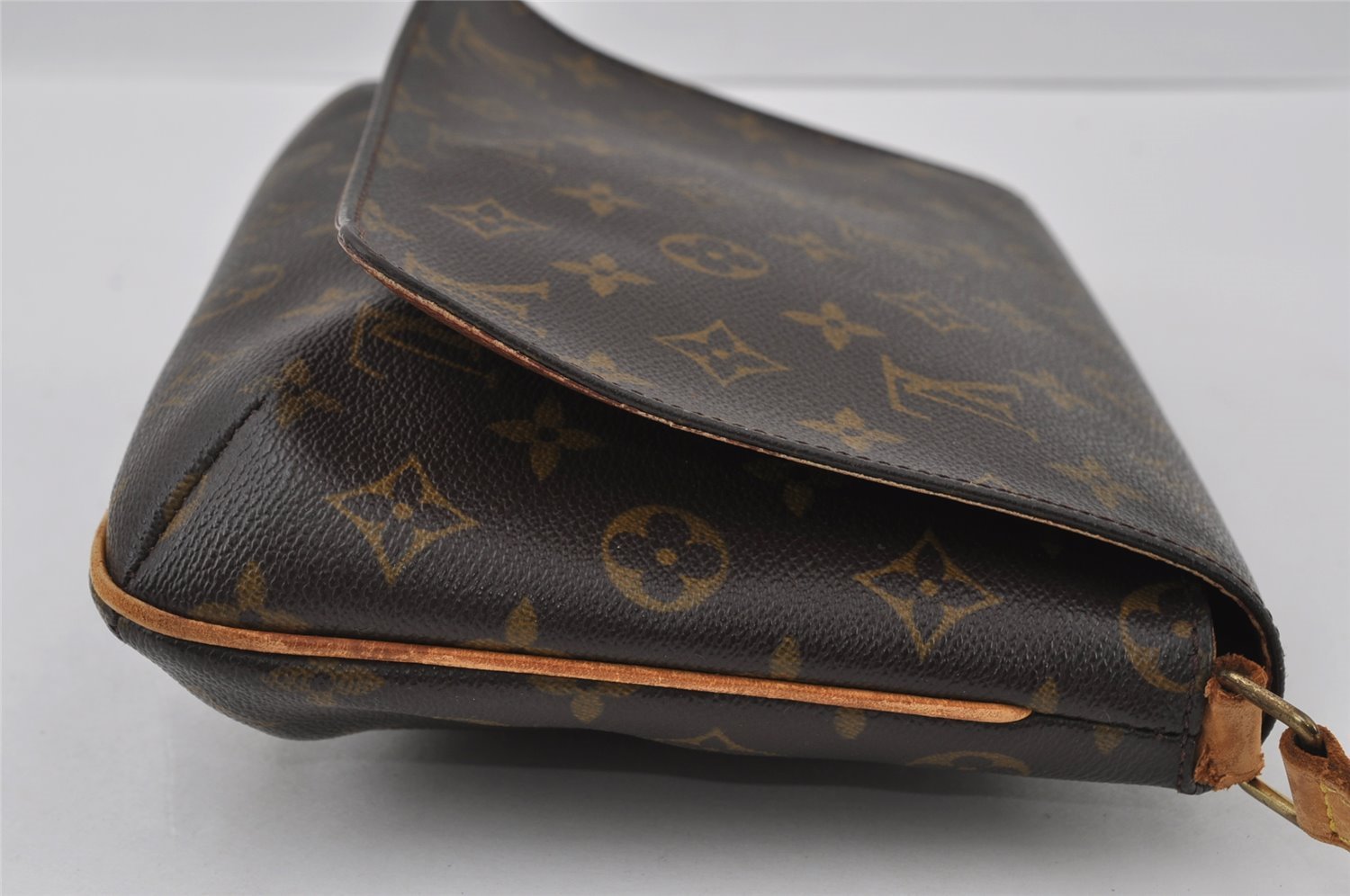 Authentic Louis Vuitton Monogram Musette Tango M51388 Shoulder Bag Junk 4494I