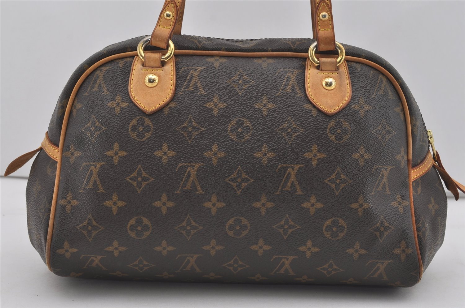 Authentic Louis Vuitton Monogram Montorgueil PM M95565 Shoulder Tote Bag 4496I
