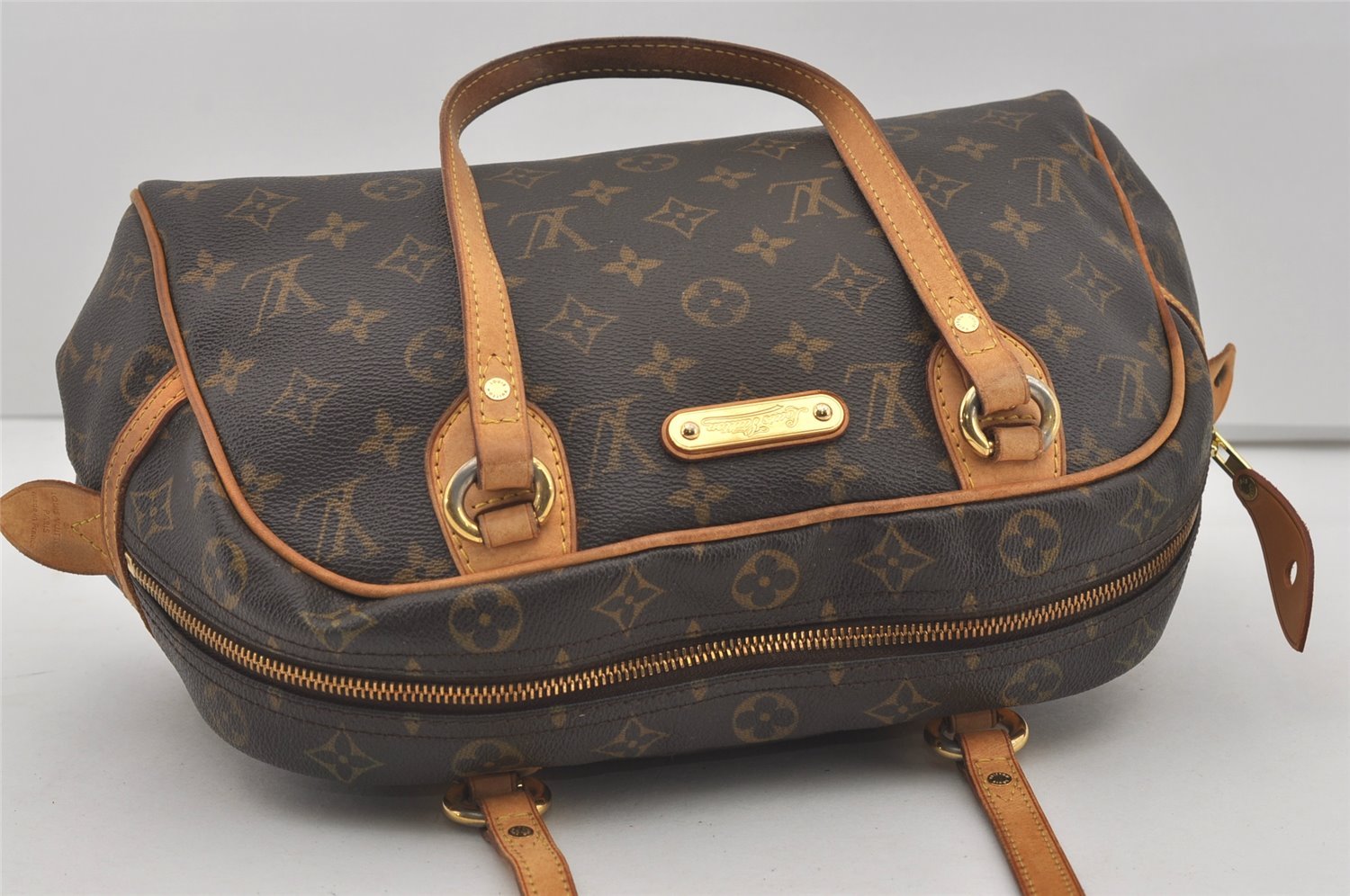 Authentic Louis Vuitton Monogram Montorgueil PM M95565 Shoulder Tote Bag 4496I