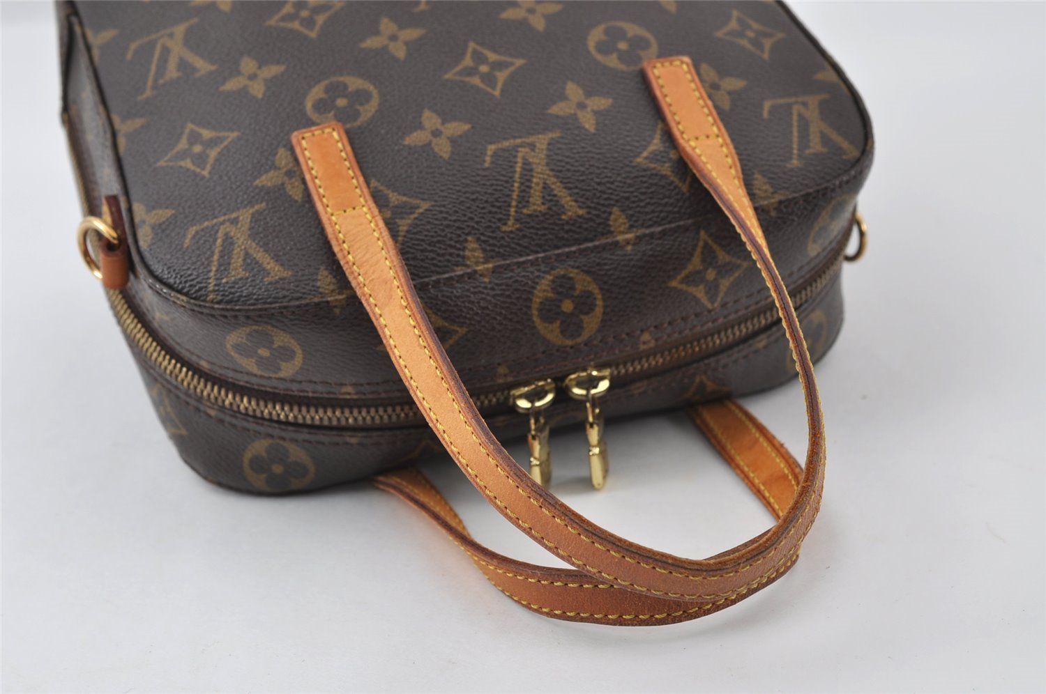 Authentic Louis Vuitton Monogram Spontini 2Way Shoulder Hand Bag M47500 LV 4498I