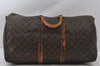 Auth Louis Vuitton Monogram Keepall Bandouliere 55 M41414 Boston Bag Junk 4499I