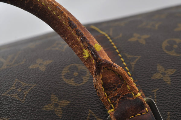 Auth Louis Vuitton Monogram Keepall Bandouliere 55 M41414 Boston Bag Junk 4499I