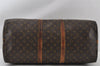 Auth Louis Vuitton Monogram Keepall Bandouliere 55 M41414 Boston Bag Junk 4499I