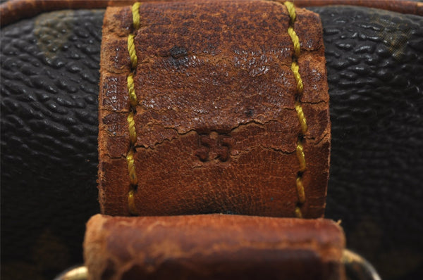 Auth Louis Vuitton Monogram Keepall Bandouliere 55 M41414 Boston Bag Junk 4499I