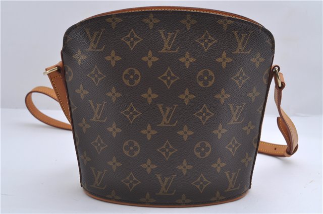 Authentic Louis Vuitton Monogram Drouot Shoulder Cross Body Bag M51290 LV 4500D