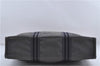 Authentic HERMES Fourre Tout MM Hand Tote Bag Purse Canvas Gray 4501D