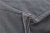 Authentic HERMES Fourre Tout MM Hand Tote Bag Purse Canvas Gray 4501D