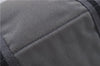 Authentic HERMES Fourre Tout MM Hand Tote Bag Purse Canvas Gray 4501D