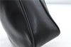 Authentic GUCCI Bamboo 2way Hand Shoulder Bag Leather 0011638 Black 4502D