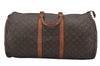 Authentic Louis Vuitton Monogram Keepall 55 Travel Boston Bag Old Model LV 4502I
