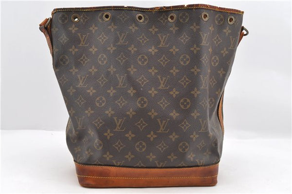 Authentic LOUIS VUITTON Monogram Noe Shoulder Bag Purse M42224 LV 4503C