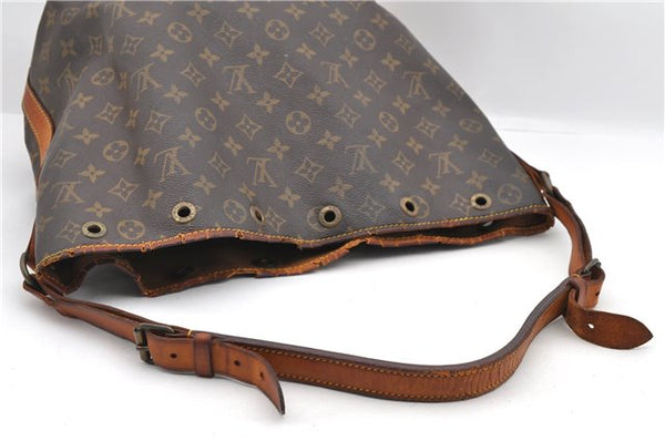 Authentic LOUIS VUITTON Monogram Noe Shoulder Bag Purse M42224 LV 4503C