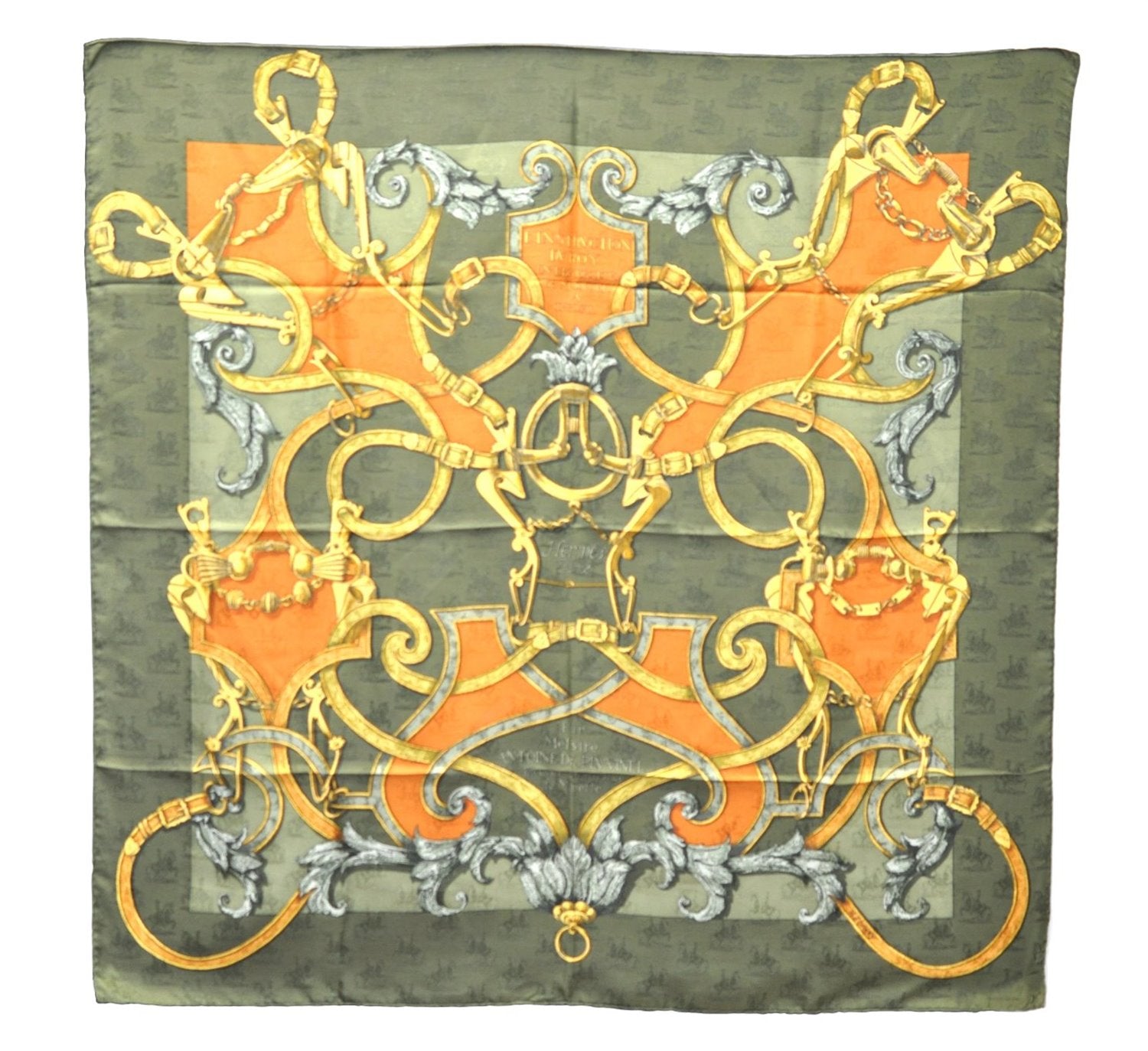 Authentic HERMES Carre 90 Scarf 